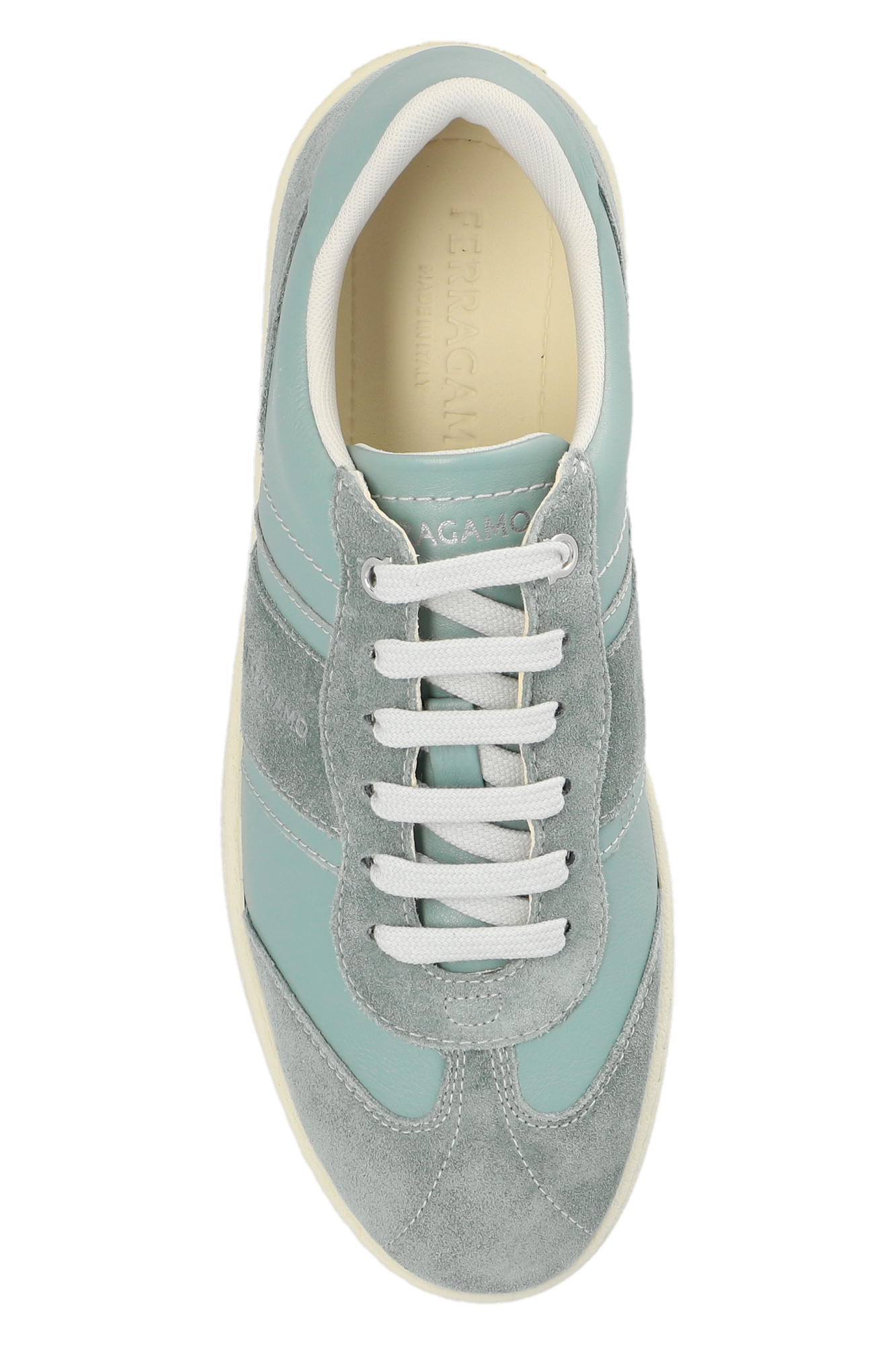 Ferragamo hotsell blue sneakers